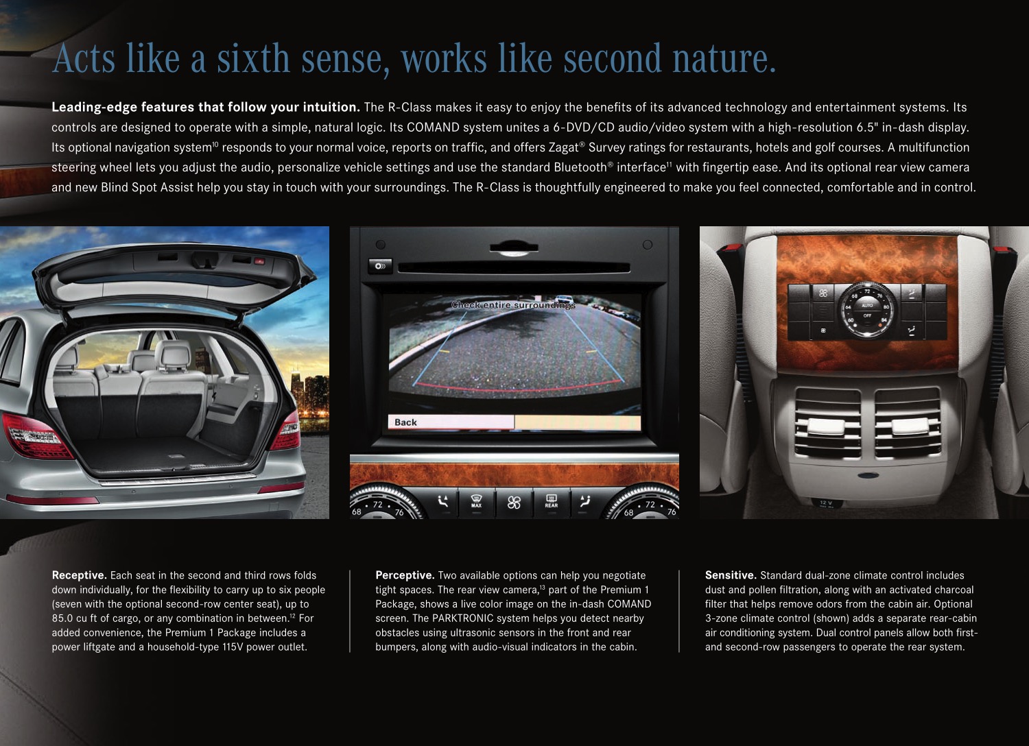 2011 Mercedes-Benz R-Class Brochure Page 3